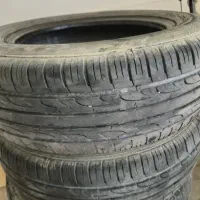 دو جفت لاستیک سمندی سایز ۱۵ و۴عدد قالپاق سمندی