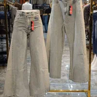 شلوار لی شافل فول بگ