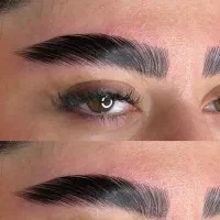 مدل لیفت و لمینیت ابرو و مژه،کاشت مژه|خدمات آرایشگری و زیبایی|اصفهان, برازنده|دیوار