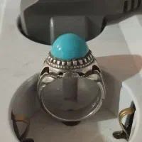 انگشتر فیروزه نقره