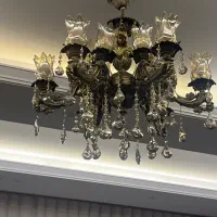 لوستر شیش شاخه سنگین