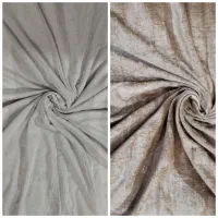 پارچه پرده مخمل شانل و پارچه توری پرده