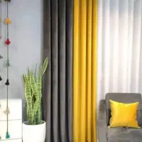 انواع پرده‌ مینی‌مال و پانچ باتنوع رنگ با‌قیمت پخش