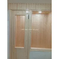 اجرای تخصصی سونا خشک و نرده چوبی و پله و..