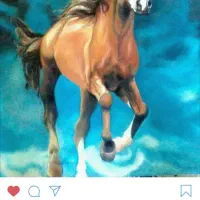 نقاشی اجرا وآموزش روی بوم . دیوار