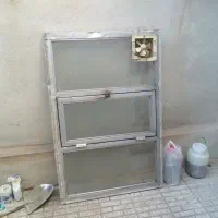 پنجره المینیومی همراه با فن|مصالح و تجهیزات ساختمان|ارومیه, |دیوار