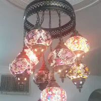 لوستر ۹ شاخه ترکیه ای
