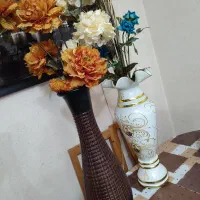 گلدان های بزرگ با گل|گل مصنوعی|بهشهر, |دیوار