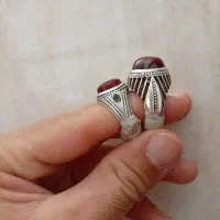 انگشتر نقره کار دست و خوشگل خوش رکاب