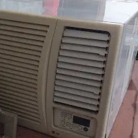 فروش فوری کولر پنجره ای ال جی کنترلی|کولر گازی و فنکوئل|فاضل آباد, |دیوار