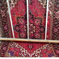 جفت فرش ۶ متری هریس تاجری اصل|فرش|ورزقان, |دیوار