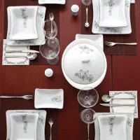 سرویس چینی ۱۲ نفره زرین|ظروف سرو و پذیرایی|گرگان, |دیوار