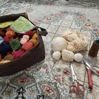 تابلو فرش چله ابریشم|تابلو فرش|تهران, جمهوری|دیوار