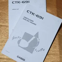 ارگ کاسیو  ctk 691|پیانو، کیبورد، آکاردئون|کرمان, |دیوار