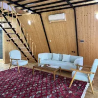 کلبه لاکچری تک خواب کنار تالاب انزلی|اجارهٔ کوتاهمدت ویلا و باغ|بندر انزلی, جزیره|دیوار