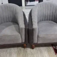 مبل ۸ نفره سالم در حد نو|مبلمان خانگی و میز عسلی|سنگر, |دیوار