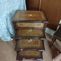 معاوضه وفروش جلومبلی منبت چندکاره جنس چوب|مبلمان خانگی و میز عسلی|سبزوار, امیر کبیر|دیوار