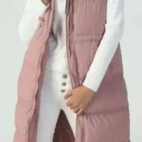 پافر صورتی بلندفقط 400|لباس|نهاوند, |دیوار