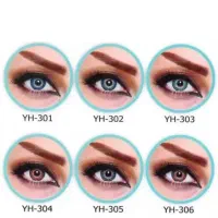 لنز های طبی و تزیئنی ساده و رنگی و مایع لنز