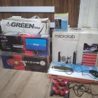 مانیتور/کیس/کیبورد/اسپیکر/وب کم