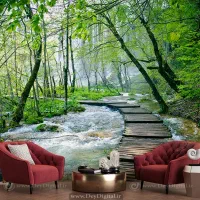 رنگ آمیزی ساختمان ونصب کاغذدیواری وپوسترسه بعدی|خدمات پیشه و مهارت|دهلران, |دیوار