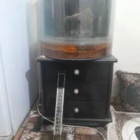 آکواریوم ومیز سه کشو یه