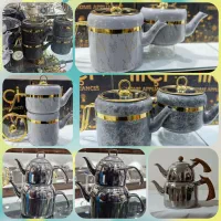 کتری و قوری گرانیتی و استیل