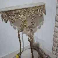 میز دو طبقه برنز