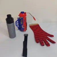 لانچر مچی تارانداز و آبپاش مرد عنکبوتی قرمز خارجی|اسباببازی|تهران, گمرک|دیوار