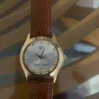 ساعت انگلیسی برند yves camani طلا و ‌پلاتین