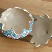 شکلات خوری سفالی|ظروف سرو و پذیرایی|بهبهان, |دیوار