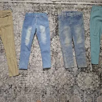 شلوار های اسکینی رنگ های مختلف