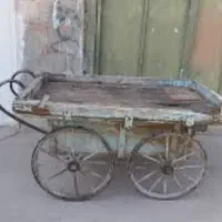 گاری بزرگ جنس قدیمی سنگین سالم کهنه