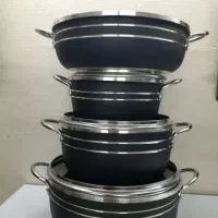 پخش بدون واسطه قابلمه ماهیتابه گرانیتی ۹۰تا۳۸۰