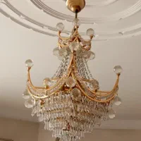 لوستر برنزی سنگین