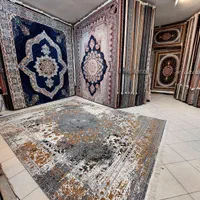 فرش۱۲متری طرح۷۰۰شانه تنها کار دودی نخ بی سی اف