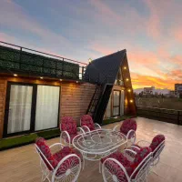 اجاره کلبه سویسی ساحلی لب دریا لب اب