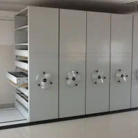 کمدبایگانی ریلی متحرک و ثابت