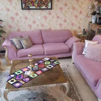 مبلمان استیل همراه میز وسط|مبلمان خانگی و میز عسلی|شاهینشهر, فردوسی|دیوار