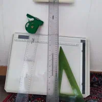 تخته رسم خط کش وکیف|لوازم التحریر|رشت, نخودچر|دیوار