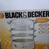 بخارپز black and decker نو