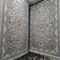فرش۴متری۷۰۰شانه۲۵۵۰قالیچه مشهد ابعاد ۱/۵۰×۲/۲۵