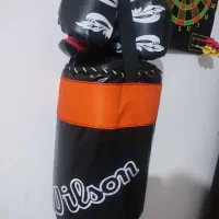 کیسه بکس و یک جفت دستکش