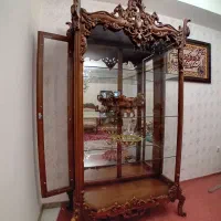 بوفه چوب گردو|بوفه، ویترین، کنسول|سهند, |دیوار