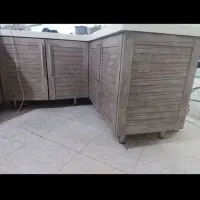 کابینت ام دی اف دست دوبا اوپن و هودو گاز صحفه ای|مصالح و تجهیزات ساختمان|تهران, سیمای ایران|دیوار