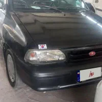 پراید بدون رنگ مشکی در حد