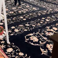 ۲ تخته فرش ۱۲ متری مشکی۷۰۰ شانه|فرش|تهران, پونک|دیوار