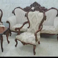 فروش یک سرویس مبل کلاسیک ونهار خوری شرکتی