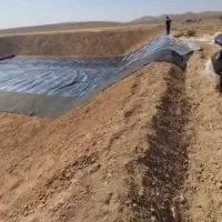 استخر های کشاورزی پلیمری ورق ژئوممبران|خدمات باغبانی و درختکاری|رزن, |دیوار