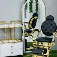 آیینه ترولی تجهیزات آرایشگاه میزناخن صندلی اصلاح